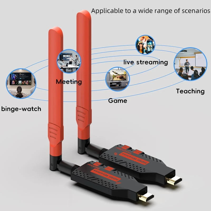 150M HDTV Wireless Extender 5.8G 1080P@60Hz Max Long-distance Transmission best