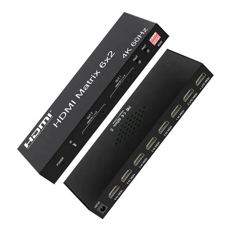 4K HDMI Matrix 6x2 With Optical Audio high quality