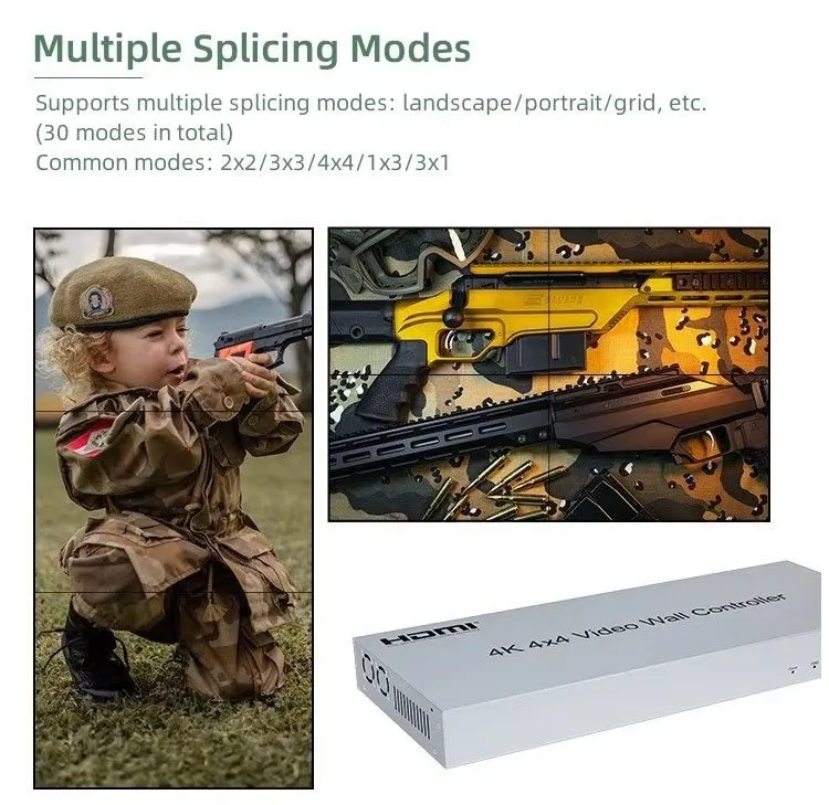 60Hz Video Wall Controller 4x4 price