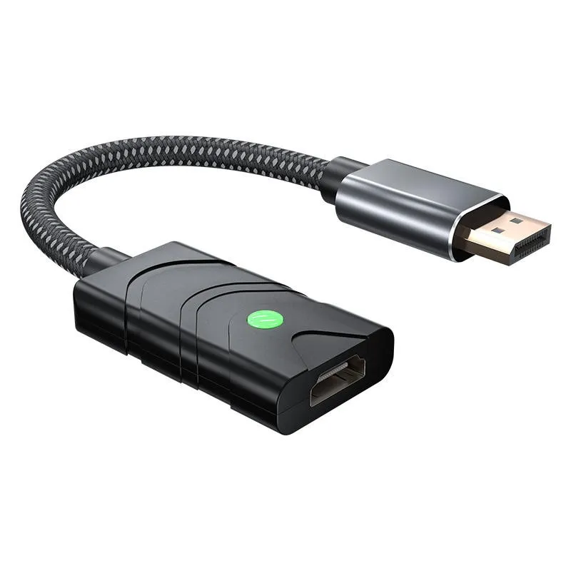 8K DP To HDMI EDID Emulator With One-Key Lock Screen high quality