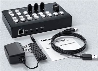 HD Live Streaming Switcher: Guide to Professional Multi-Camera Live Streaming & Video Switching