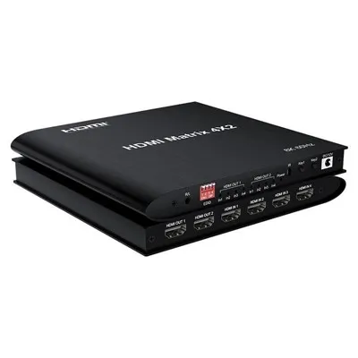 8K 60Hz HDMI Matrix 4x2 Support HDR 3D 8K HDMI Switch Splitter