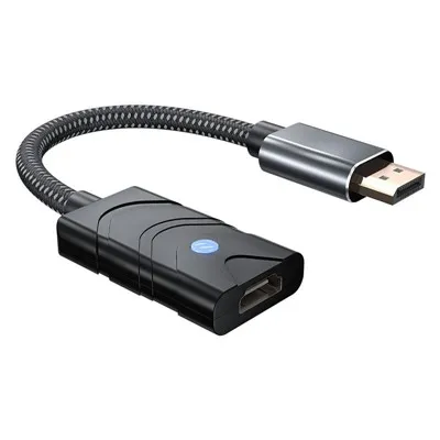 8K DP To HDMI EDID Emulator With One-Key Lock Screen