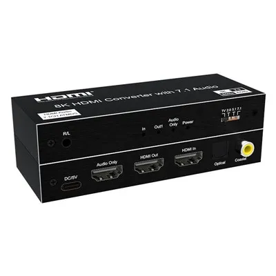 8K HDMI Audio Converter – 8K@60Hz Audio Extractor